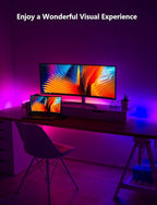 DAYBETTER Smart RGB Led Strip Lights, 200ft Led Lights for Bedroom with App Control, Multicolor Changing Led Light Strips Apply for Home Decor, Living Room, Kitchen, Home Party Decoration
