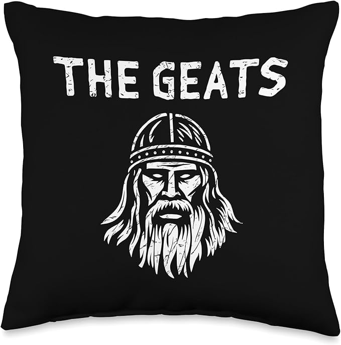 The Geats Tribe Scandinavian History Throw Pillow