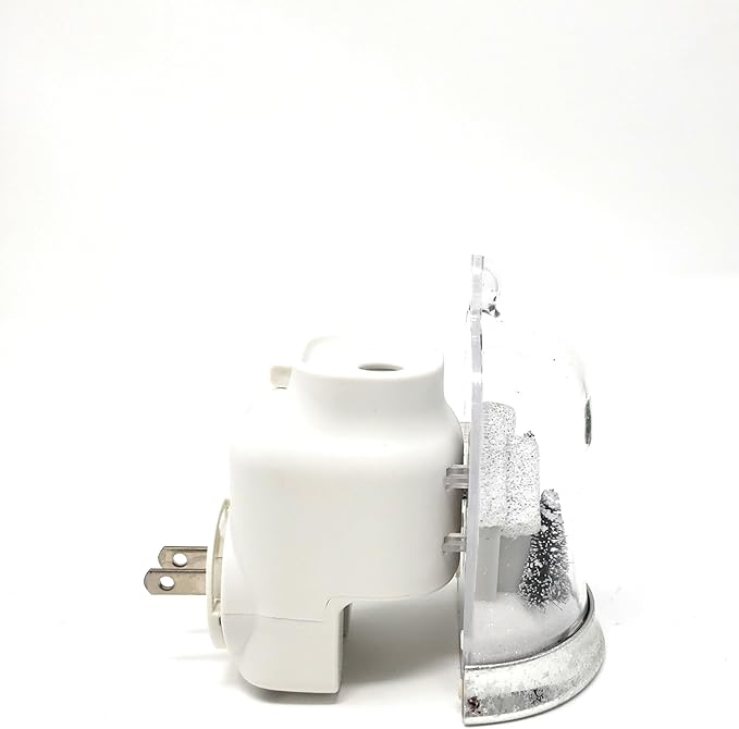 Yankee Candle Twinkle Snow Globe ScentPlug Diffuser with LED and Balsam Forest Home Fragrance Refill