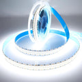 2835 SMD Cold White LED Strip Lights 6500K 16.4ft Double Row 2400 LEDs Flexible LED Strip Tape Light Ribbon Lamp DC 12V LED Daylight Dimmable Strip Lights for Bedroom Lighting