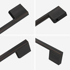 Oil Rubbed Bronze Cabinet Pulls - 10 Pack, 8.8 Inch Cabinet Handles - Bronze Dresser & Kitchen Pulls