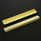 Ravinte Hardware 30 Pack Gold Cabinet Handles, 11.8 Inch (300mm) Finger Edge Pulls, 8.8 Inch Hole Center, Finger Pulls for Cabinets