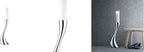 Georg Jensen Cobra Small Floor Candle Holder, 15.75"