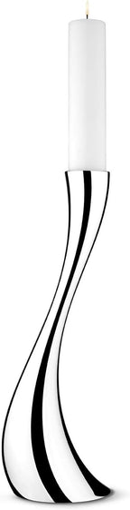 Georg Jensen Cobra Small Floor Candle Holder, 15.75"