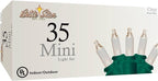 Brite Star 35 Lt Straight Line Lights, Clear, Green Wire