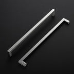 Ravinte 25 Pack Brushed Nickel Kitchen Cabinet Handles 12-3/5 Inch Cabinet Pulls Square Kitchen Hardware for Cabinet Drawer Pulls Drawer Handles Come with Screwdriver