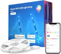 meross Smart LED Strip Lights, 16.4ft WiFi Strip Work with Apple HomeKit, Alexa, Google Home, and SmartThings, 16 Million Colors with App Control and RGB LED Lights for Bedroom, Living Room, Kitchen
