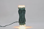 Brite Star 100 Count Mini String Christmas Lights, Clear - 22 feet Indoor/Outdoor Christmas Tree Lights with Green Wire