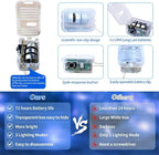 ZGWJ 24 Pack Fairy Lights Battery Operated, 7ft 20 Mini LED Fairy String Lights Silver Wire 3 Modes for DIY, Parties, Wedding, Bedroom, Halloween Christmas Decoration Blue