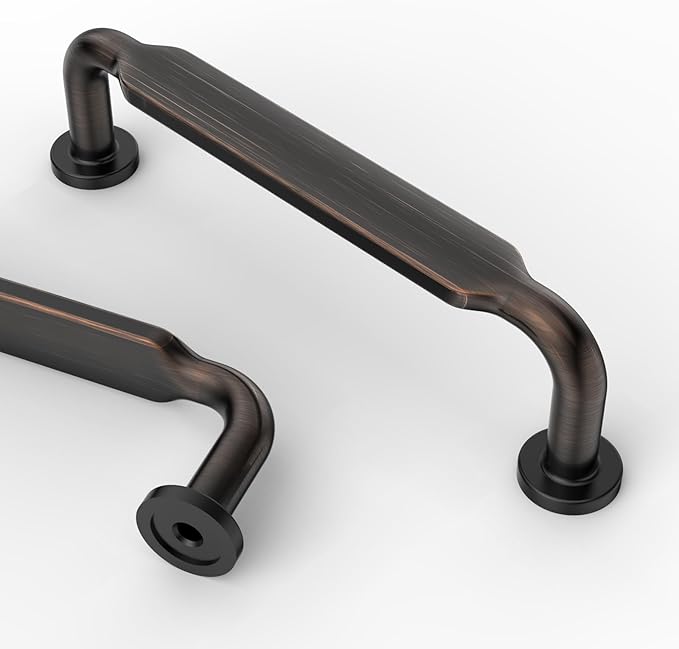 Asidrama 20 Pack 3.75 Inch(96mm) Oil Rubbed Bronze Kitchen Cabinet Handles, Cabinet Pulls Kitchen Cabinet Hardware for Cupboard Drawer Pulls