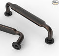 Asidrama 10 Pack 3.75 Inch(96mm) Oil Rubbed Bronze Kitchen Cabinet Handles, Cabinet Pulls Kitchen Cabinet Hardware for Cupboard Drawer Pulls