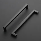 Ravinte 20 Pack Black Cabinet Pulls 8-4/5 Inch Square Kitchen Cabinet Handles Matte Black Kitchen Hardware for Drawer Pulls Drawer Handles Come with Screwdriver