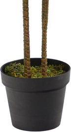 Nearly Natural 48in Dracaena Silk Plant (Real Touch) Green