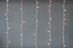 Brite Star 100 Count Mini String Christmas Lights, Red/Clear/Blue - 22 feet Lights with String-to-String Functionality