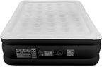 SoundAsleep Products Dream Series Luxury Air Mattress, ComfortCoil Technology, Built-in High Capacity Pump for Home, Camping- Double Height, Adjustable, Inflatable Blow Up, Portable - Full Size