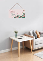 Personalized Flowers Decor for Girls Room Lovely Theme Room Decor for Nursery,Beautiful Wall Art Decor for Kids Room Boys Bedroom Little Man Cave