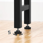 HOOBRO Headboard Full Size, Headboard with 2 Outlets and 4 USB Ports, Adjustable Height, Storage Rack, Sturdy and Stable, Easy Assembly, Rustic Brown and Black
