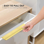 Ravinte Hardware 12 Pack Gold Cabinet Handles, 7.8 Inch (200mm) Finger Edge Pulls, 6-1/4 Inch Hole Center, Finger Pulls for Cabinets
