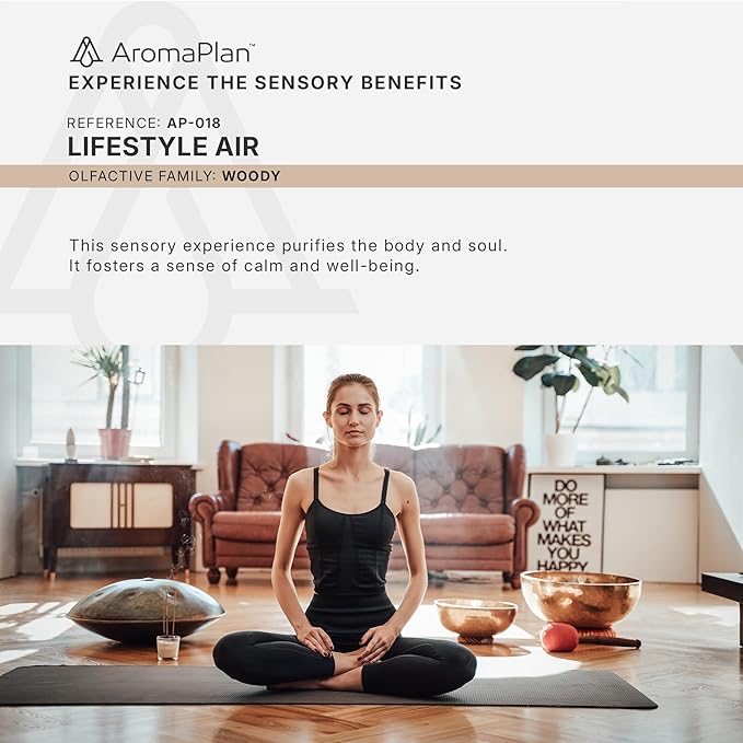 AromaPlan Hotel Scents Lifestyle Air 16 Fl Oz (473ml), Home Luxury Aroma & Hotel Diffuser Oil- Hotel Diffuser Oil for Aromatherapy- USA Made, Bigger Bottle, Bolder Aroma & Longer Lasting