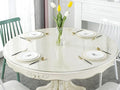 Deep Dream 1.5mm Thick 47 Inches Clear Round Table Protector, Round Table Cover, Tablecloth Protector, Table Protector for Dining Room Table & Office