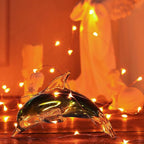 Mini Halloween Fairy Lights, 2 Pack Copper Wire Battery Operated LED String Lights for Bedroom, Christmas, Party, Decoration (5m/16ft Orange)