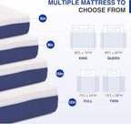 6 Inch Twin Size Mattress for Kids, Gel Cooling Memory Foam Mattress in A Box, Medium Firm Feel for Back Pain Relief, CertiPUR US Certified