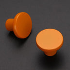 Ravinte 20 Pack Cabinet Knobs Orange Kitchen Cabinet Knobs Round Dresser Drawer Pulls Closet Door Pulls 1-1/5 Inch