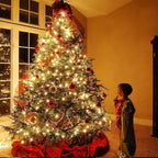 Brizled Gentle Twinkle Christmas Lights, 33ft 100 LED Christmas String Lights, 120V UL Certified Xmas Tree Light Connectable Twinkle Xmas Light Indoor Outdoor for Home Tree Holiday Wedding Patio Decor