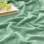 BEDELITE Fleece Blanket Twin Size Dusty Green Throw Blankets for Couch & Bed, Luxury Plush Cozy Fuzzy Blanket 60x80 inches, Super Soft Warm Lightweight Throw Blanket for Travel Camping