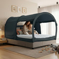 LEEDOR Bed Tent Dream Tents Bed Canopy Shelter Cabin Indoor Privacy Warm Breathable Pop Up Twin/Full/Queen for Kids and Adult Patent Pending(Mattress Not Included)
