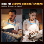 Neck Book Light for Reading at Night, Back to School Supplies Dorm Bed Lamp for College Students Teen Girls Boys Stocking Stuffers Christmas Birthday Gifts for Book Lovers Reading Accessories