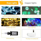 Minetom Color Changing Rope Lights: 72 Ft 220 LED Outdoor String Lights with Plug | Big Twinkle Lights for Bedroom Wedding Patio Garden Christmas Decor | 16 Colors