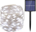 AMIR Upgraded Solar String Lights,78.6ft 240 LED Copper Wire Lights, 8 Modes Starry Lights, Waterproof IP65 Fairy Christams Decorative Lights for Outdoor, Wedding, Homes, Party, Halloween (White)