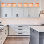 Ravinte 60 Pack 7-1/2 Inch Square Cabinet Handles - Matte Black Pulls for Kitchen Drawers and Cabinets - Hardware for Cupboards