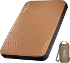 LOSTHORIZON Air & Foam Camping Mattress, Self-Inflating Sleeping Pad, 4.5" Thick, with Air Pump, Full