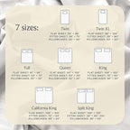 LuxClub 5 PC Split King Sheet Set Bed Sheets Deep Pockets Wrinkle Free Cooling Sheets Machine Washable Hotel Bedding Silky Soft - Light Teal Split King