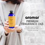 AROMAR Premium Fragrance Oil - Essential Oil for Diffusers & Home Aromatherapy - Egyptian Musk - 8oz