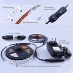 40 Foot Led Black Light Strip Kit, 720 Units Led, 12V Flexible Blacklight Fixtures, Non-Waterproof