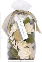 ANDALUCA Cashmere Oak Potpourri | Large 20 oz Bag + Fragrance Vial | Scents of Orchid, Eucalyptus, Mandarin, Black Rose, Cashmere Musk and Patchouli