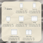 LuxClub 4 PC Queen Sheet Set, Deep Pockets Wrinkle Free Cooling Bed Sheets Hotel Bedding for Women, Men, Kids & Teens, Includes 1 Fitted Sheet, 1 Flat Sheet and 2 Pillowcases - Silky Soft Light Taupe