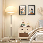 KINLINK A4 Kids Art Frames Set of 2, Solid Wood Kids Artwork Frames Changeable with Acrylic Front Opening Holds 150 Pictures 8.3x11.7, Art Frame for Kids Artwork with Mat or without Mat, Black