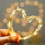 5 Pack Fairy Lights Battery Operated, 7 Feet 20 Led String Lights with Timer, Waterproof Firefly Lights on Silver Wire for Home Party Wedding Christmas Decorations, 6 Hours on/18 Hours Off, Warm White