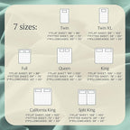 LuxClub 3 PC Sheet Bed Sheets Deep Pockets Wrinkle Free-Kids-Fitted Sheets Machine Washable Hotel Bedding Silky Soft - Light Teal Twin