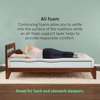 Kin By Tuft & Needle Medium Firm 10" Queen Adaptive Foam Mattress in a Box, Cooling Pressure Relief, Balanced Support, 100 Night Trial, Fiberglass-Free, CertiPUR-US, 10-Year Limited Warranty