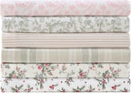 Laura Ashley - Flannel Sheets Queen Size, Anti-Pilling & Wrinkle Resistant Cotton, Touchably Soft for All-Season Comfort - Bed Sheets with Matching Pillowcases & Fitted Sheet (Brinna Green)
