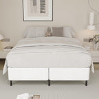 9 Inch Split King Box Spring High Profile Box Spring King Size Heavy Duty Metal Bed Base with Fabric Cover, Mattress Foundation, Noise Free, Easy Assembly