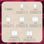 LuxClub 4 PC King Sheet Set, Breathable Luxury Bed Sheets, Deep Pockets Wrinkle Free Cooling Bed Sheets Machine Washable Hotel Bedding Silky Soft - Burgundy King