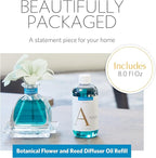 AGRARIA Reed Diffuser Refill, Scented Oil Home Fragrance, Reed Oil Diffuser Gift Set for All Occasions, Mediterranean Jasmine