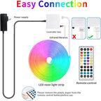 32.8ft LED neon Lights with Remote APP Control IP65 Waterproof Flexible Neon Strip Lights 24V RGB Rope Lights for Bedroom Room Outdoors Décor