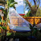 Eimilaly Bed Canopy Mosquito Net, Bed Canopy for Girls Room Decor - Insect Protection Hanging Canopy for Adults, Babies, Outdoor Camping, White/No Opening